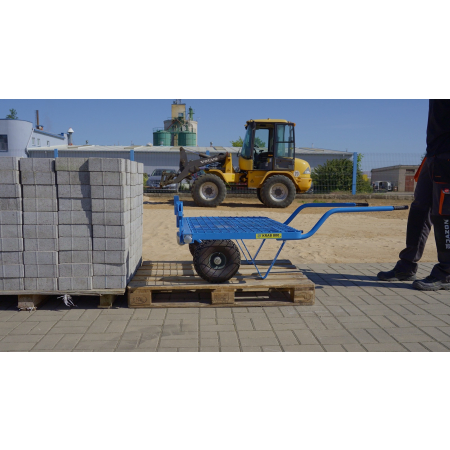 Wózek Brukarski Jazon KRAB800 – do transportu kostki brukowej i materiałów na budowie
